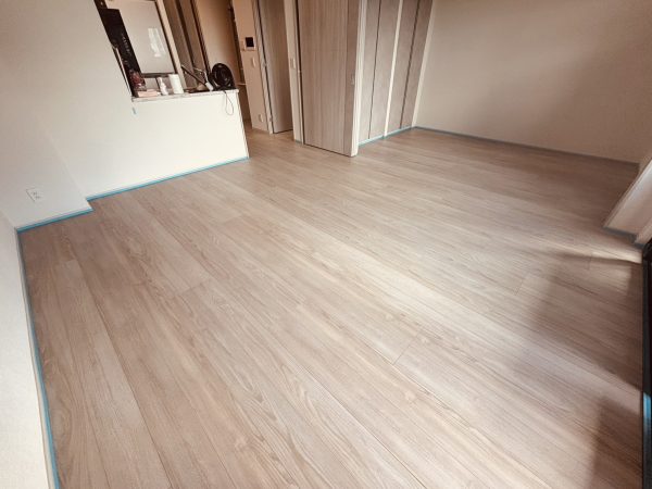 埼玉県鴻巣市 フロアコーティング 施工前の様子