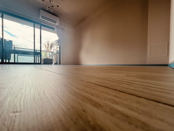 埼玉県鴻巣市 フロアコーティング 施工前の様子