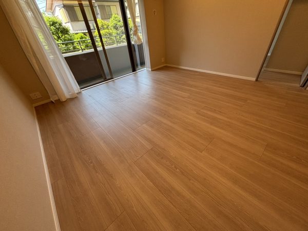 東京都板橋区 フロアコーティング 施工前の様子