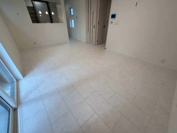 さいたま市南区 フロアコーティング 施工前の様子
