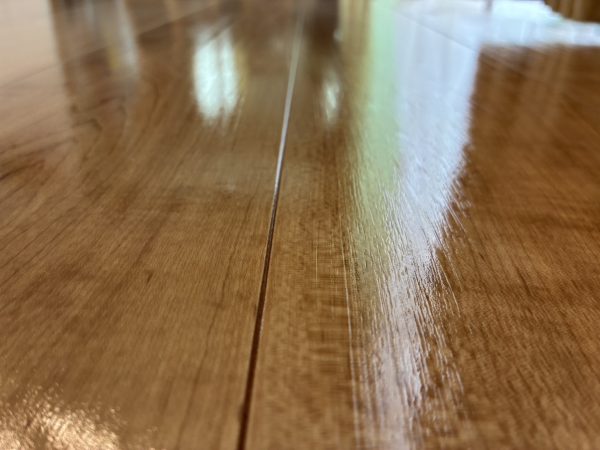 群馬県高崎市 フロアコーティング 施工後 わんスマイルコート