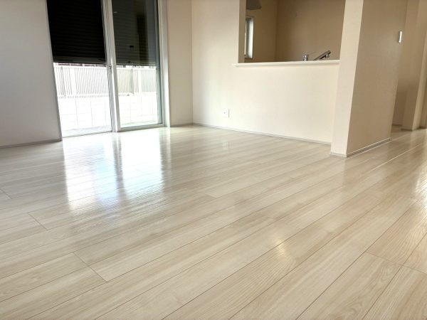 埼玉県春日部市　フロアコーティング 施工後 わんスマイルコート