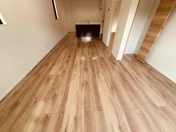 神奈川県横浜市保土ヶ谷区 フロアコーティング 施工後 ガラスUVコーティング
