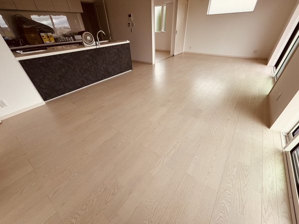 埼玉県富士見市フロアコーティング 施工前の様子