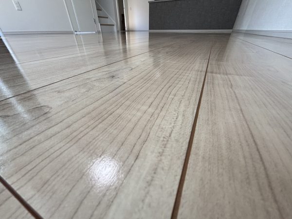 神奈川県茅ケ崎市 フロアコーティング 施工後 わんスマイルコート