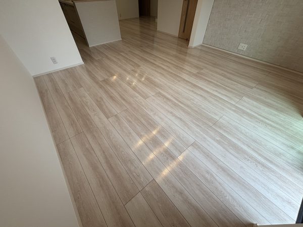 東京都町田市 フロアコーティング 施工後 わんスマイルコート