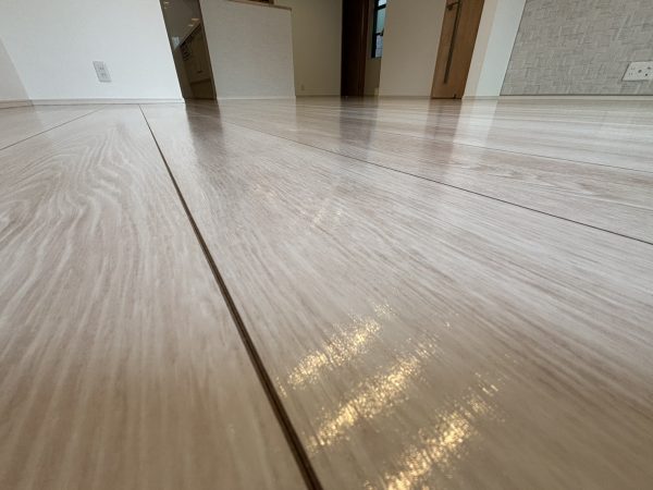 東京都町田市 フロアコーティング 施工後 わんスマイルコート