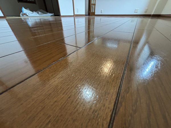 埼玉県さいたま市桜区 フロアコーティング 施工前の様子