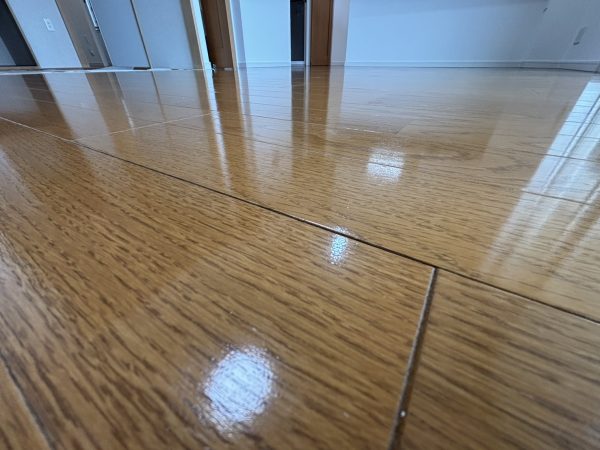 埼玉県さいたま市緑区フロアコーティング 施工前の様子
