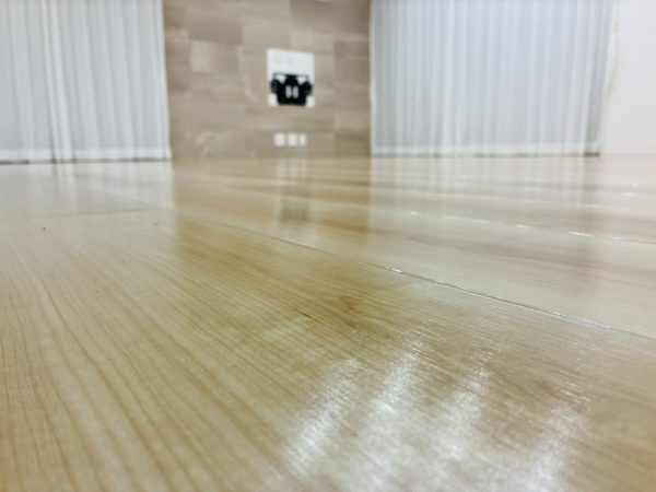 宮城県富谷市 フロアコーティング 施工後 わんスマイルコート