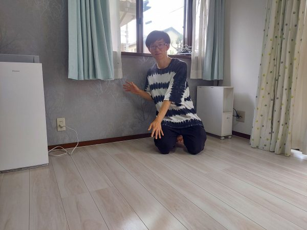 埼玉県さいたま市見沼区 フロアコーティング 施工後 お客様の様子