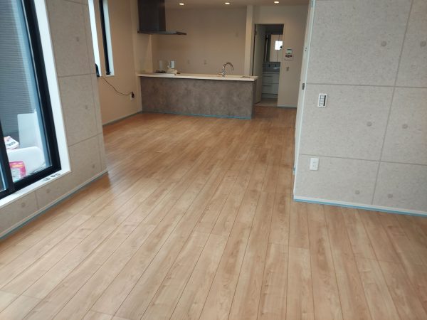 東京都練馬区 フロアコーティング 施工前の様子
