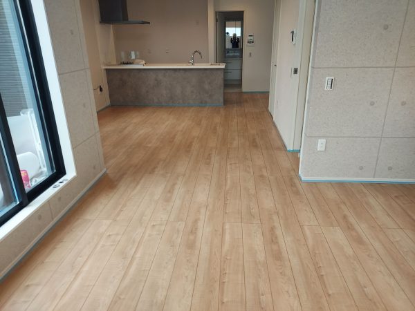 東京都練馬区 フロアコーティング 施工前の様子
