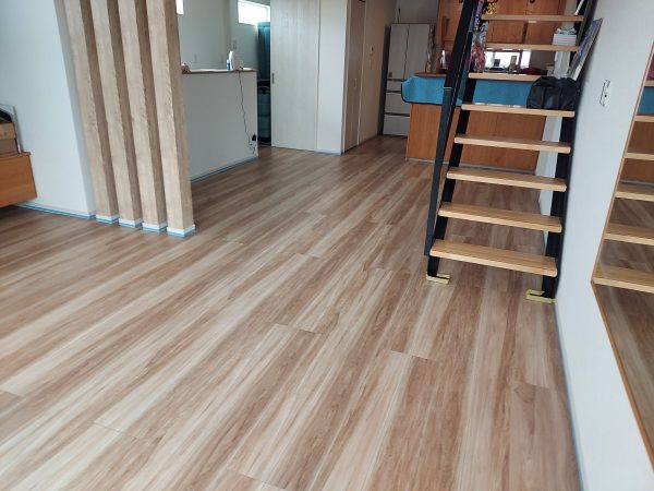 千葉県柏市 フロアコーティング 施工前の様子