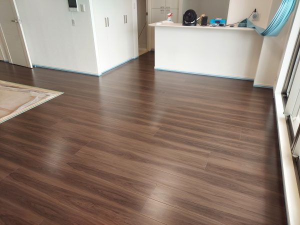 埼玉県蓮田市フロアコーティング 施工前の様子