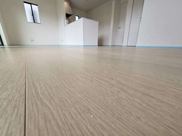 東京都東久留米市フロアコーティング 施工前の様子