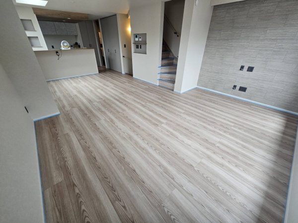 東京都江戸川区 フロアコーティング 施工前の様子