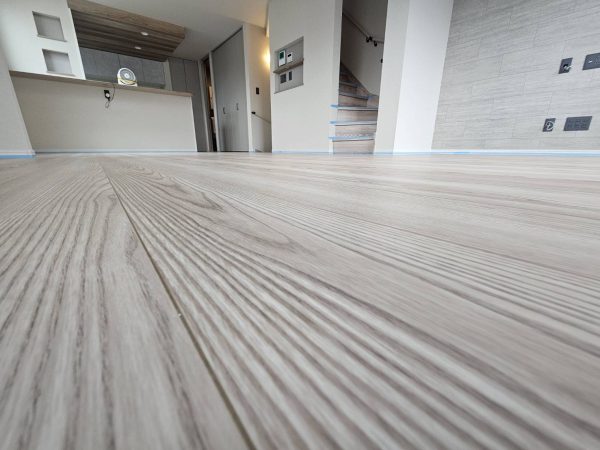 東京都江戸川区 フロアコーティング 施工前の様子