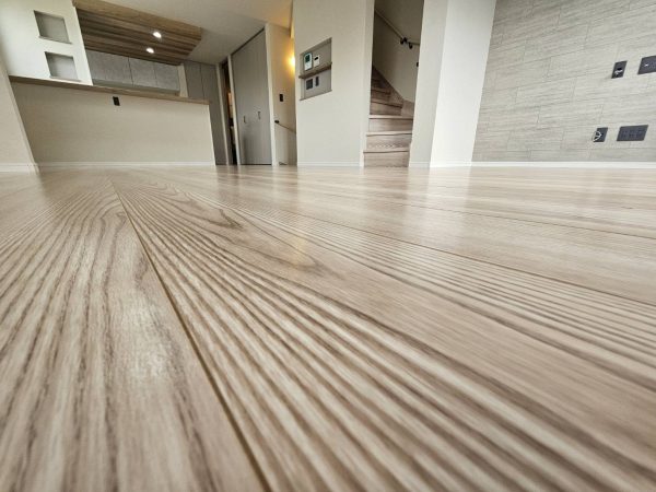東京都江戸川区 フロアコーティング 施工後 ガラスUVコーティング