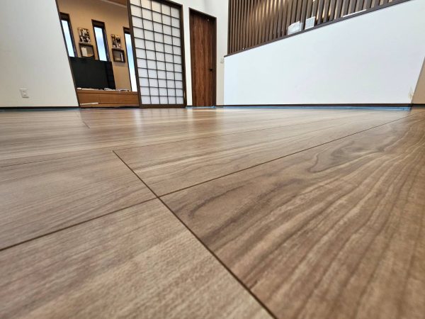  埼玉県鶴ヶ島市フロアコーティング 施工前の様子
