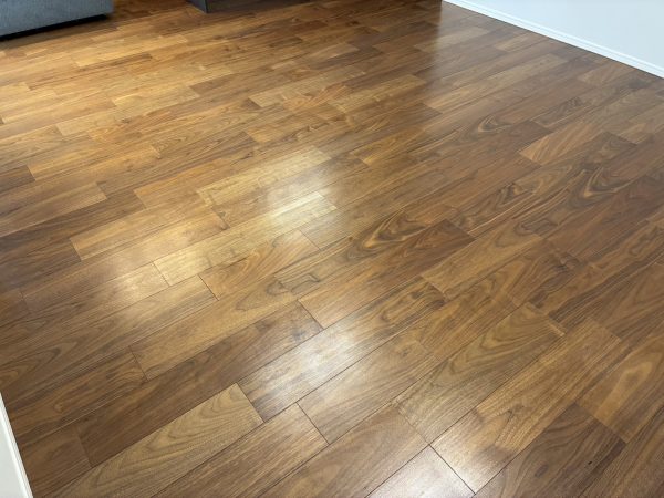 宮城県仙台市太白区フロアコーティング 施工後 わんスマイルコートplus マット仕上り