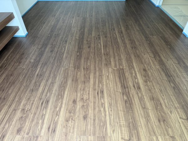 福島県郡山市 フロアコーティング 施工前の様子