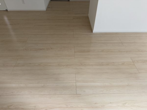 新潟県新潟市江南区 フロアコーティング 施工後 わんスマイルコート
