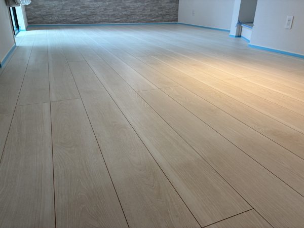 埼玉県朝霞市フロアコーティング 施工前の様子