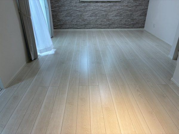 埼玉県朝霞市フロアコーティング 施工後 ガラスコーティング