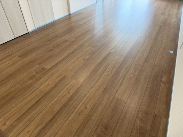 東京都東久留米市フロアコーティング 施工前の様子