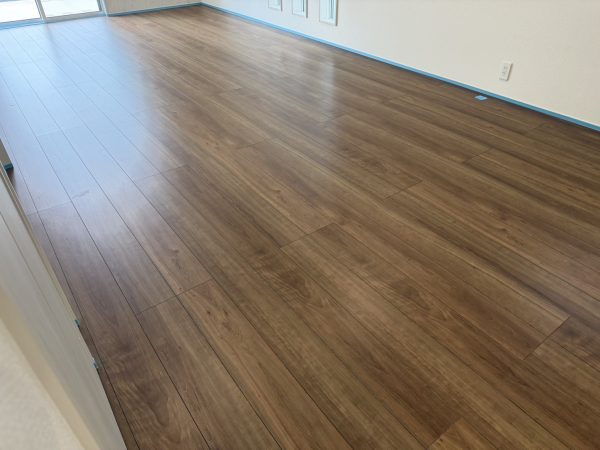 東京都東久留米市フロアコーティング 施工前の様子