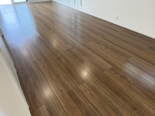 東京都東久留米市フロアコーティング 施工後 ガラスコーティング