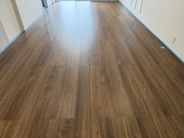 東京都東久留米市フロアコーティング 施工前の様子