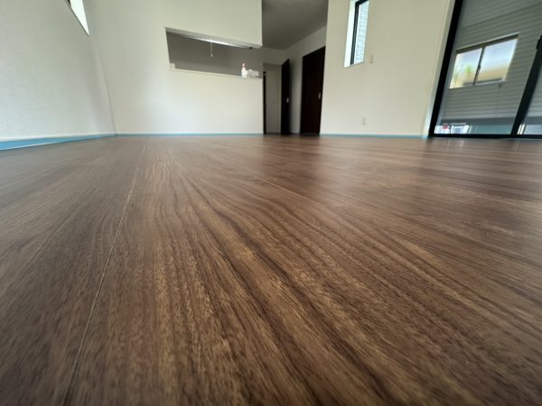 神奈川県川崎市多摩区 フロアコーティング 施工前の様子
