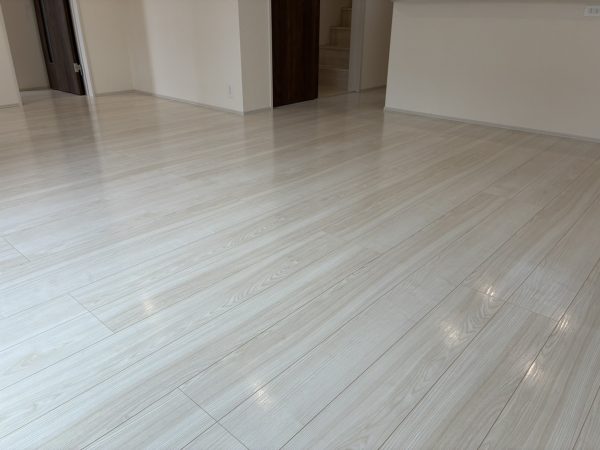 埼玉県川越市 フロアコーティング 施工後 わんスマイルコート