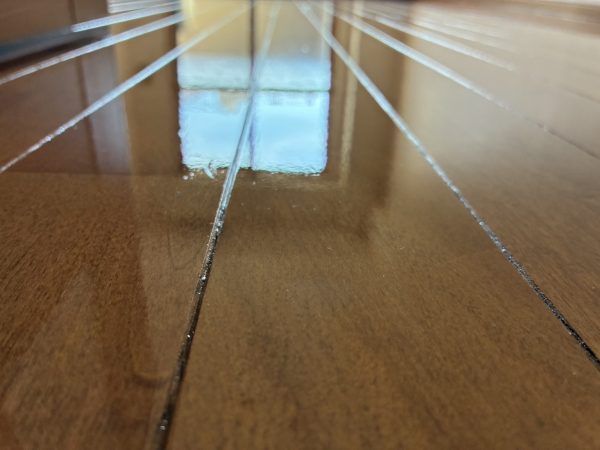 東京都文京区 フロアコーティング 施工後 シリコンコーティング
