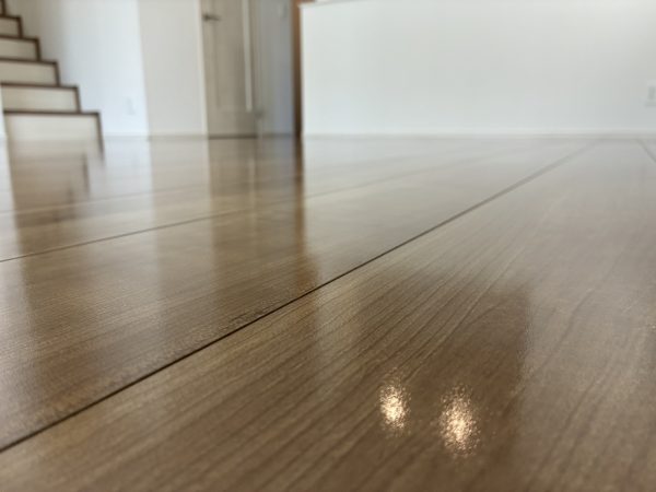 東京都小金井市 フロアコーティング 施工後 わんスマイルコート