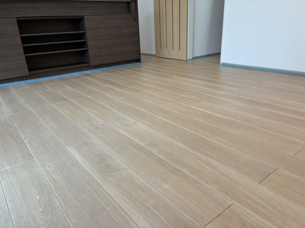 東京都府中市 フロアコーティング 施工前の様子