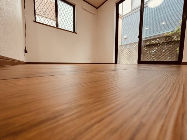 千葉県市川市 フロアコーティング 施工前の様子