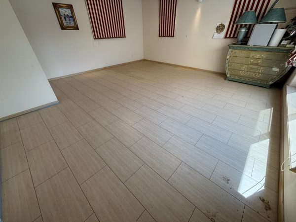 千葉県安房郡フロアコーティング 施工前の様子