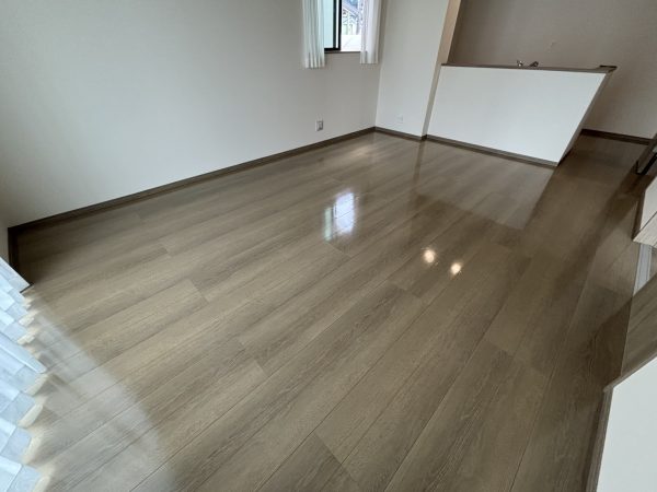 埼玉県所沢市 フロアコーティング 施工前の様子