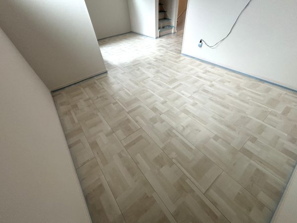東京都葛飾区フロアコーティング 施工前の様子
