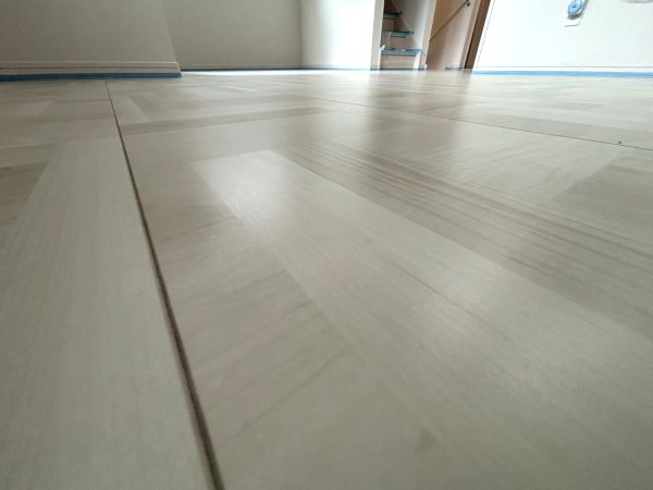 東京都葛飾区フロアコーティング 施工前の様子