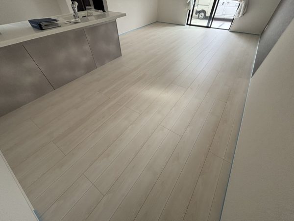 埼玉県新座市フロアコーティング 施工前の様子