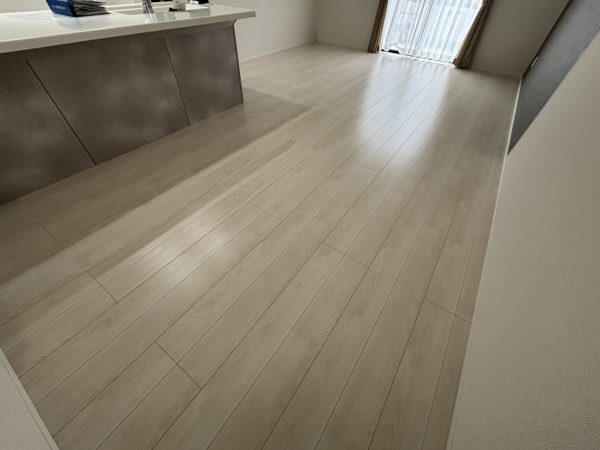 埼玉県新座市フロアコーティング 施工後 ガラスコーティング
