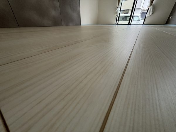 埼玉県新座市フロアコーティング 施工前の様子