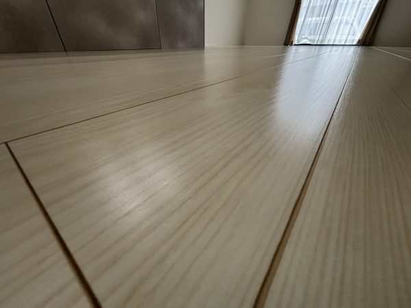 埼玉県新座市フロアコーティング 施工後 ガラスコーティング