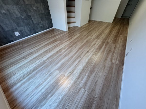 東京都北区フロアコーティング 施工後 ガラスコーティング