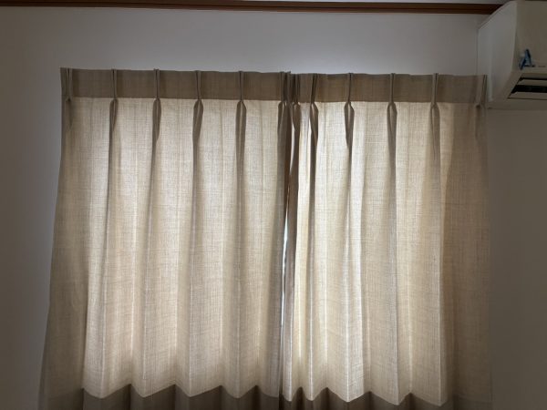 東京都江戸川区 オプション工事 カーテンレール 取付後