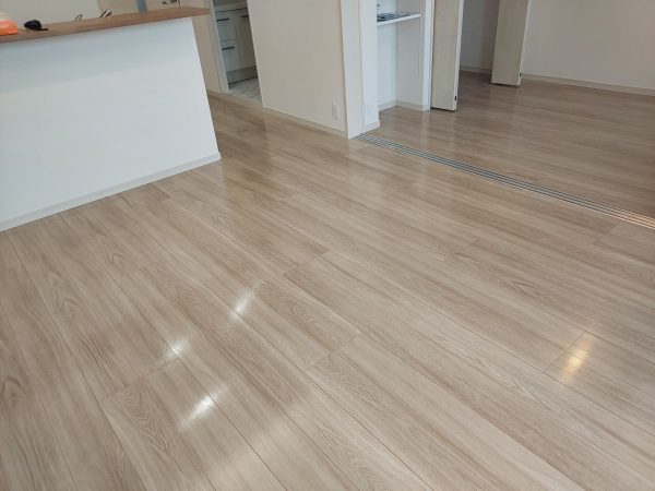千葉県松戸市 フロアコーティング 施工後 わんスマイルコート